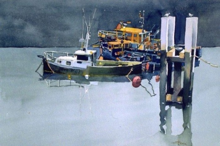 Stephane Heurion. Рисунки акварелью 16 Stephane Heurion. Рисунки акварелью 15