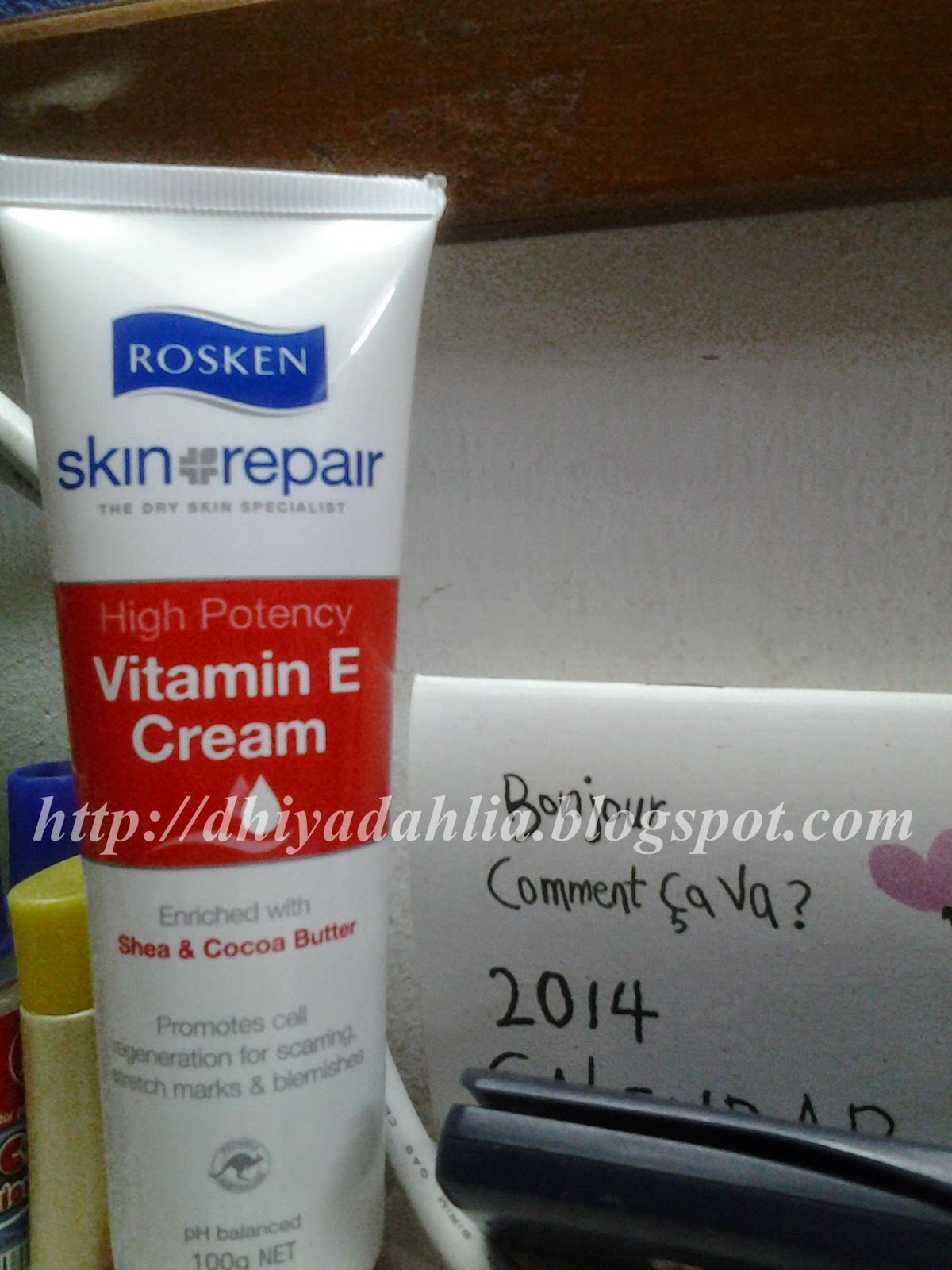 kebaikan rosken skin repair sensitive skin cream