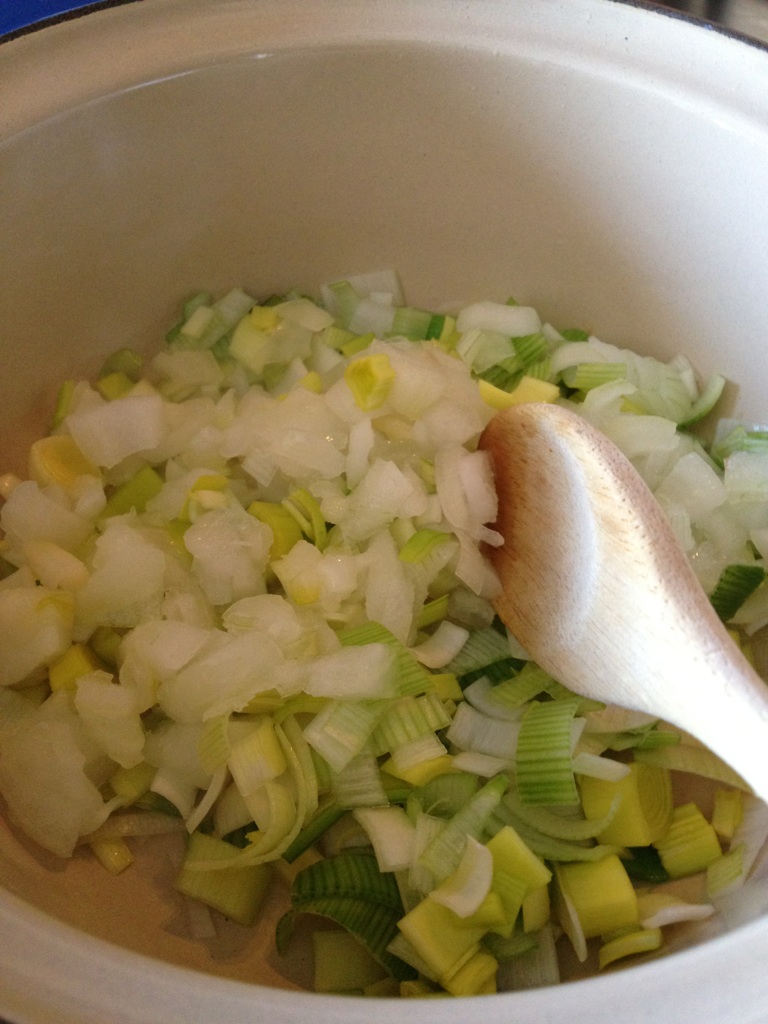 A Healthy Makeover Leek and Pancetta Risotto