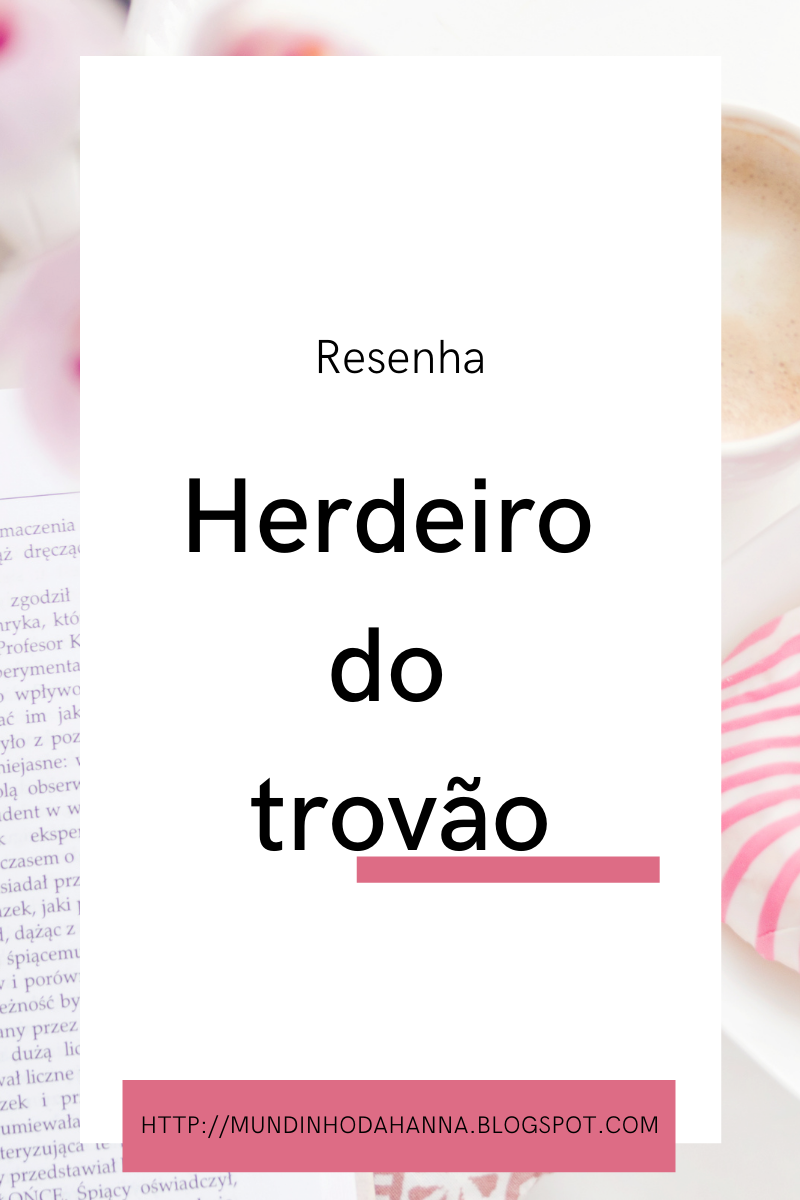 O herdeiro do trovão | Gabriel Ritta O herdeiro do trovão | Gabriel Ritta