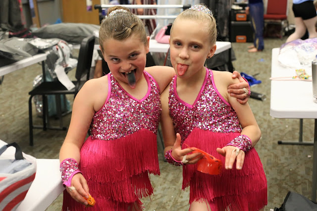 Dance Recital backstage