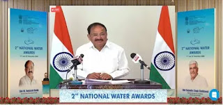 M. Venkaiah Naidu conferred the National Water Award for the year 2019