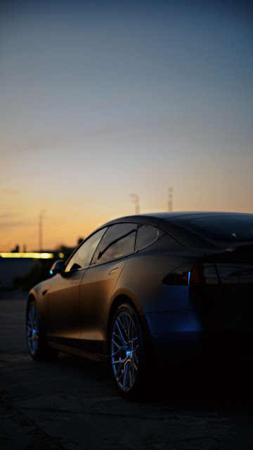 Tesla Wallpaper, Black Car, Side View Free HD Tesla Wallpaper, Black Car, Side View Free HD