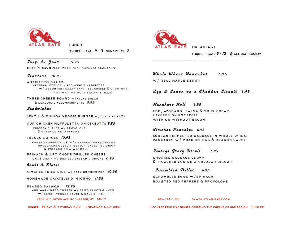 Wk Kitchen Menu Wk Kitchen Menu