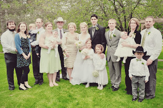 My Entire Family at our Wedding