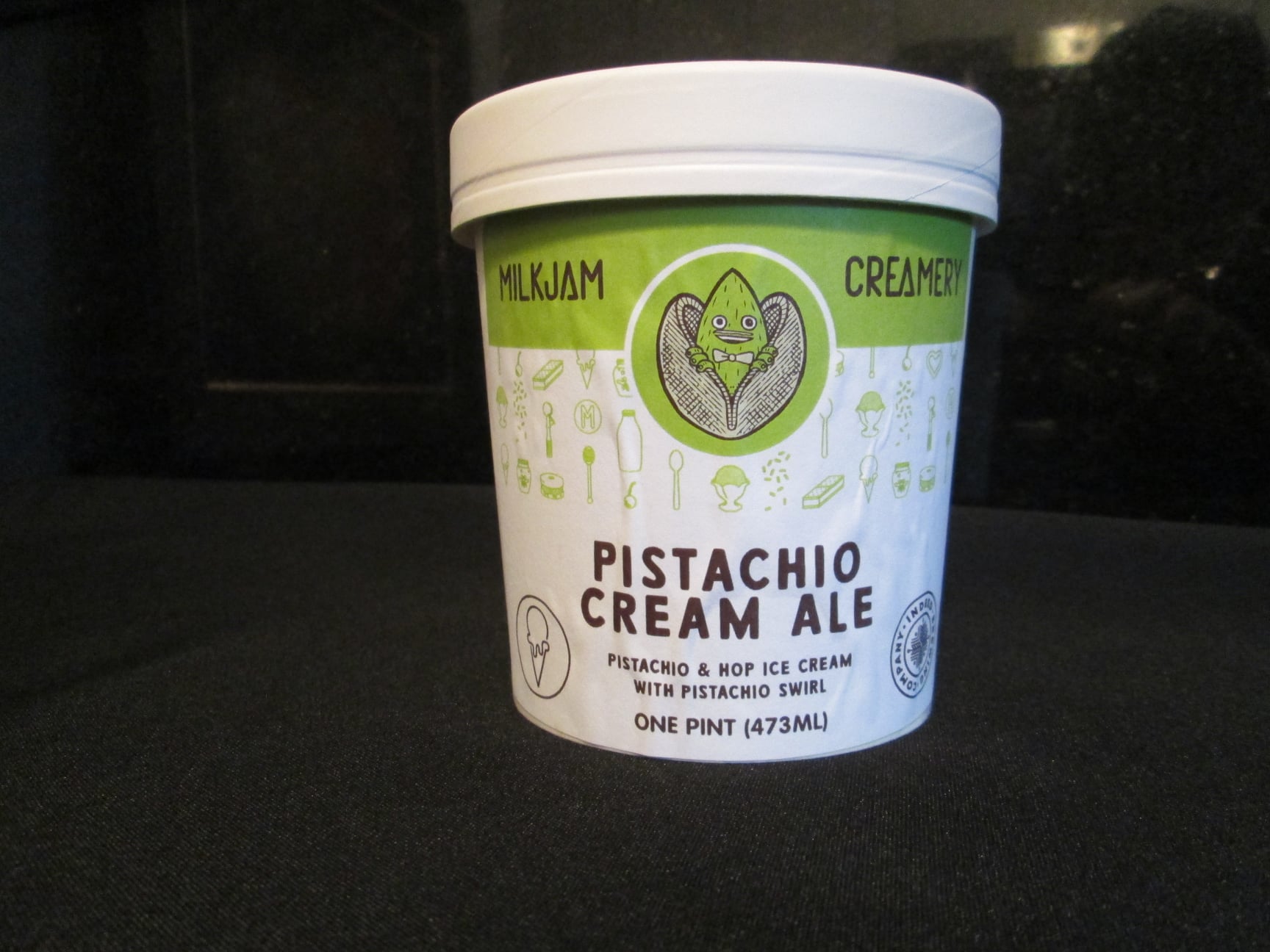 David's Ice Cream Reviews Milkjam Creamery Pistachio Cream Ale