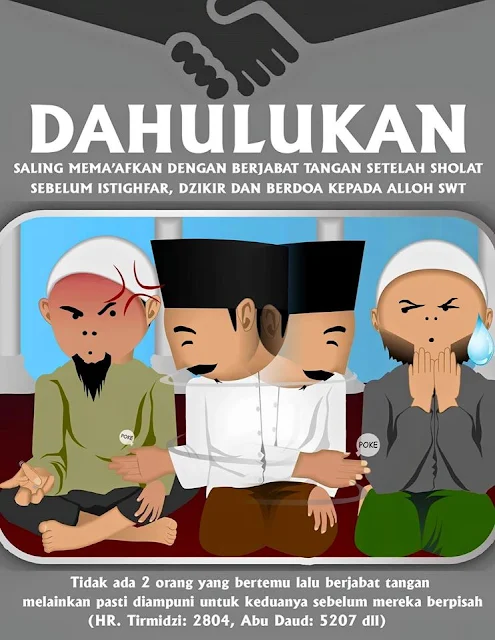 Kenapa Engkau Enggan Bersalaman Setelah Sholat ?