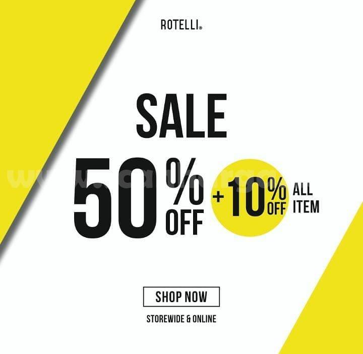 Rotteli Promo Sale Up To 50% + Extra 10% Off (All Item)