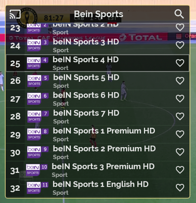 تطبيق Golds TV لمشاهدة قنوات bein sport للاندرويد 2021