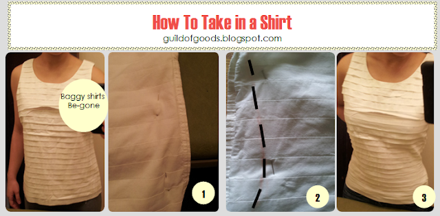 Guild of Goods: How To: Save your Shirts