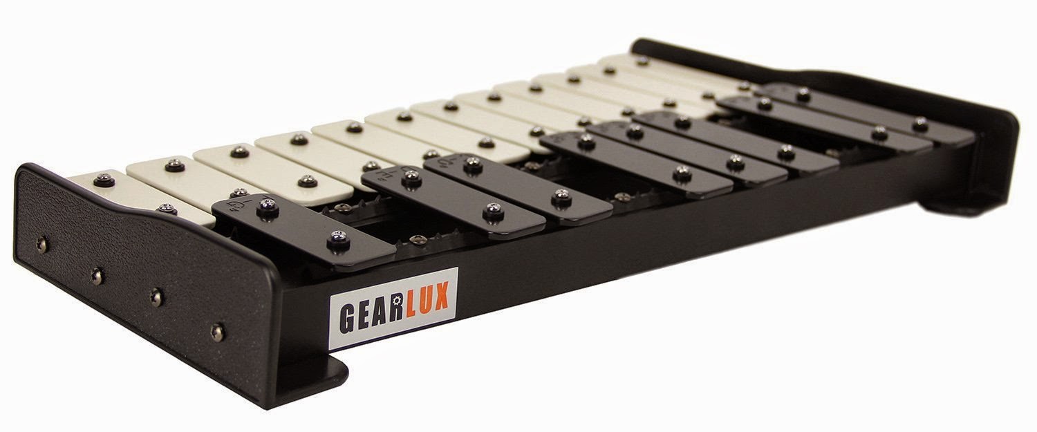Percussion Gearlux 20Note Glockenspiel Bell Set with Carry Bag
