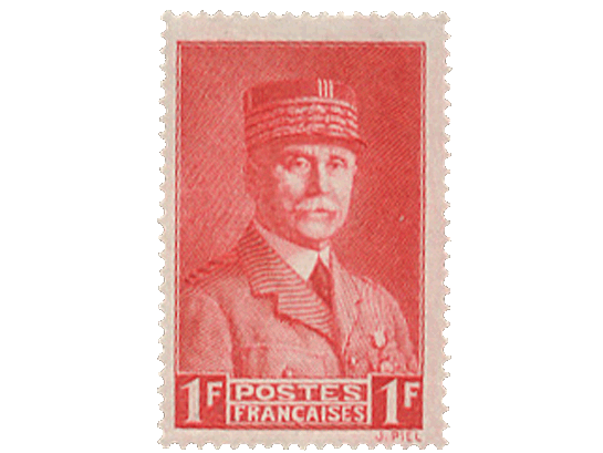 Stamps of France: Marshal Henri Pétain ~ The Collecting Adventure