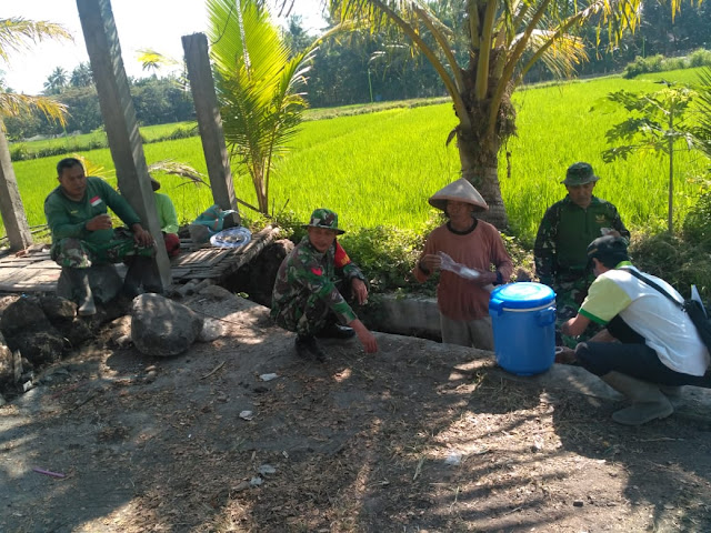 TMMD Reguler 105 Tahun 2019 Wujudkan Kekompakan TNI Dengan Petani 