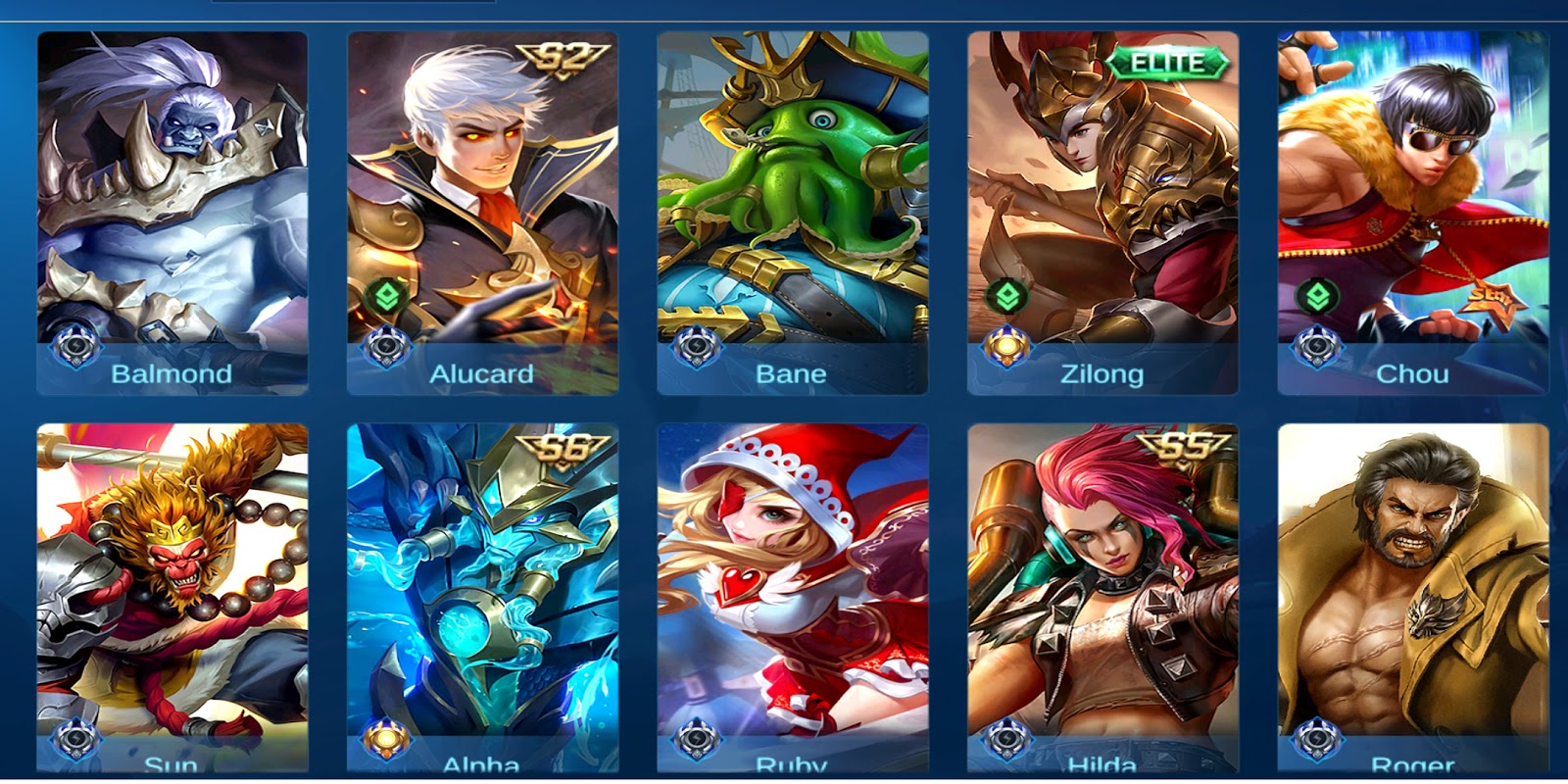 Mobile Legends All Heroes Free unlimited free gift Here