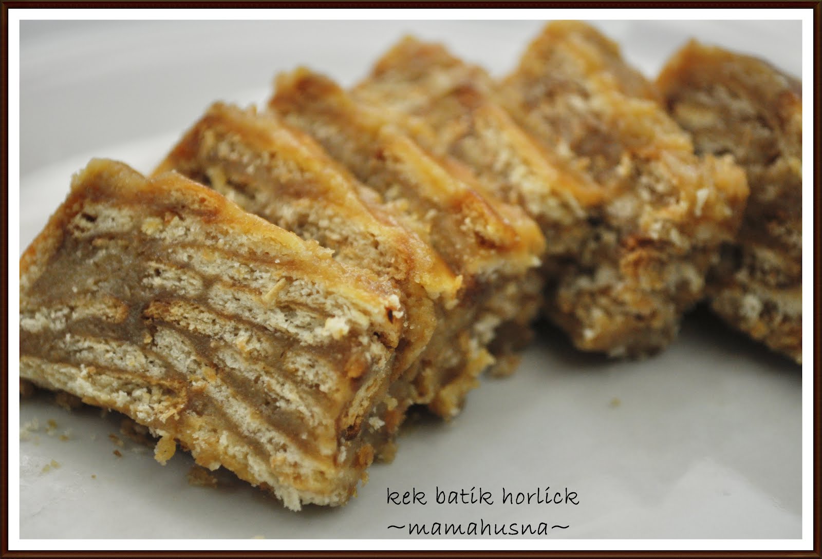 Resepi Kek Batik Chef Wan - Various Daily