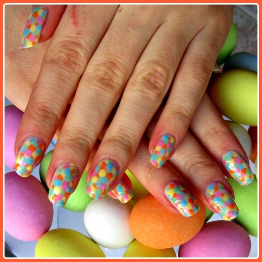 Easter Confetti - Nails At Home