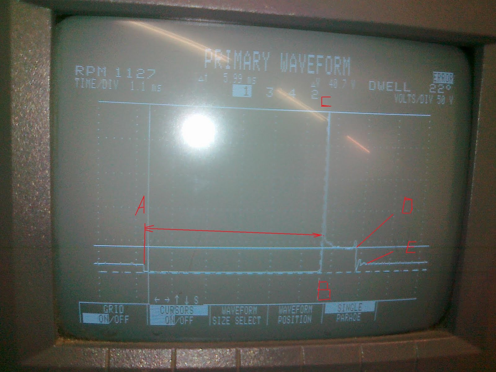 TTEC4826 WS8 PRIMARY AND SECONDARY IGNITION PATTERNS