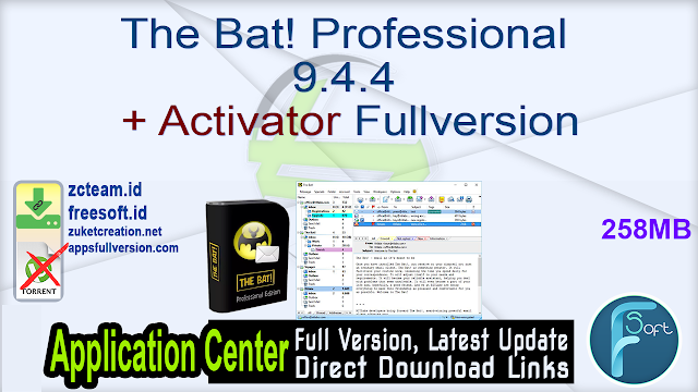 The Bat! Professional 9.4.4 + Activator Fullversion