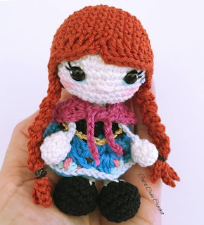 PATRON GRATIS ANNA | FROZEN AMIGURUMI 40613