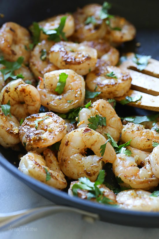 Tequila Lime Shrimp Skinnytaste