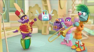 Abby Cadabby, Blögg, Gonnigan, Morty the Musical Muse, Abby's Flying Fairy School Fairy Face the Music, Sesame Street Episode 4326 Great Vibrations season 43