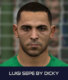 PES 2017 Faces Luigi Sepe by Dicky