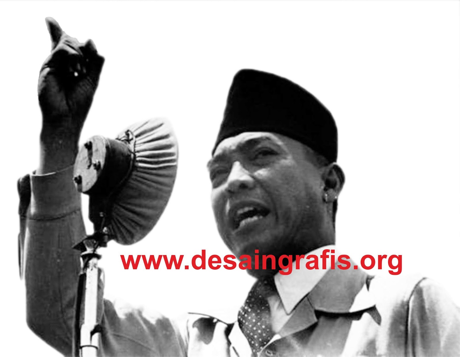 5 Gambar Ir. Soekarno Transparan Background Format CDR PNG PSD