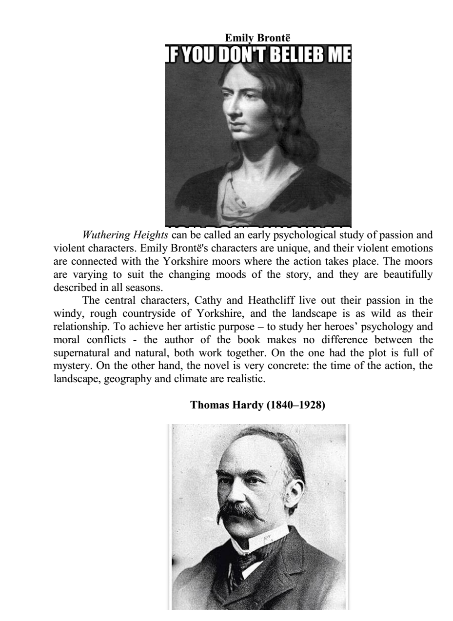 19th Century Literary Movements Realism