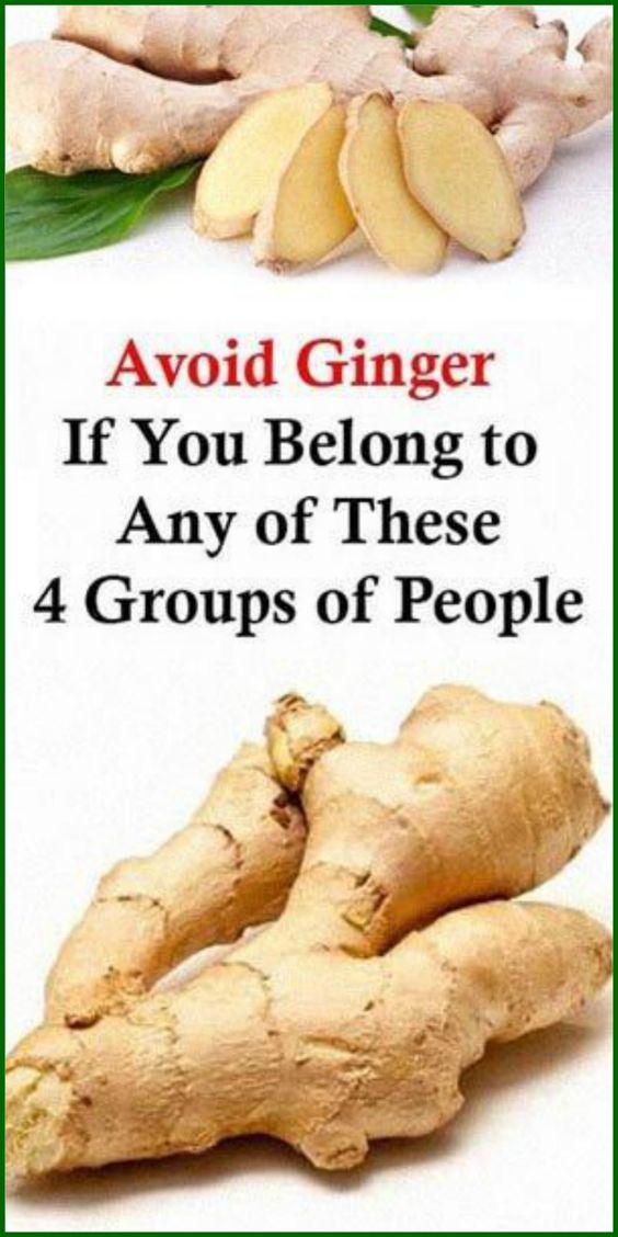 Don’t Use Ginger If You Belong To Any Of These 4 Groups Of People