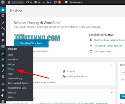 Cara Membuat Link di Klik Menjadi New Tab Pada WordPress 2