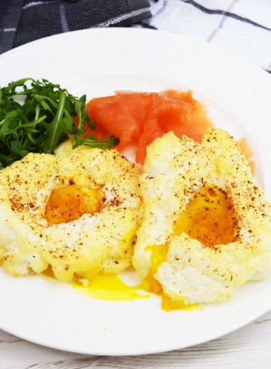 CAJUN SPICED CLOUD EGGS