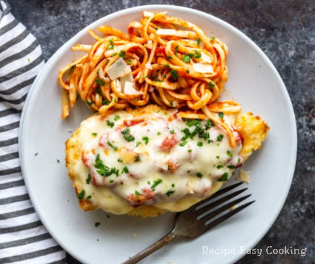 Oven Baked Chicken Parmesan