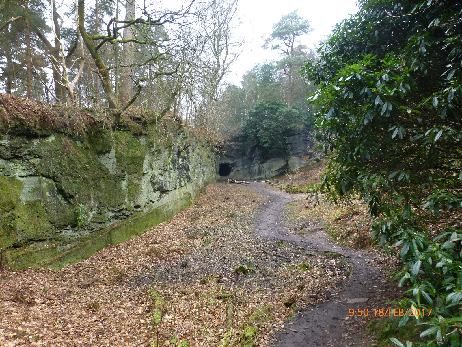 Harris Hikers Alderley Edge, Hough and Nether Alderley 18th February 2017