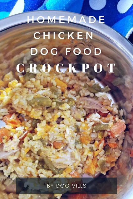Crockpot Chicken Dog Food