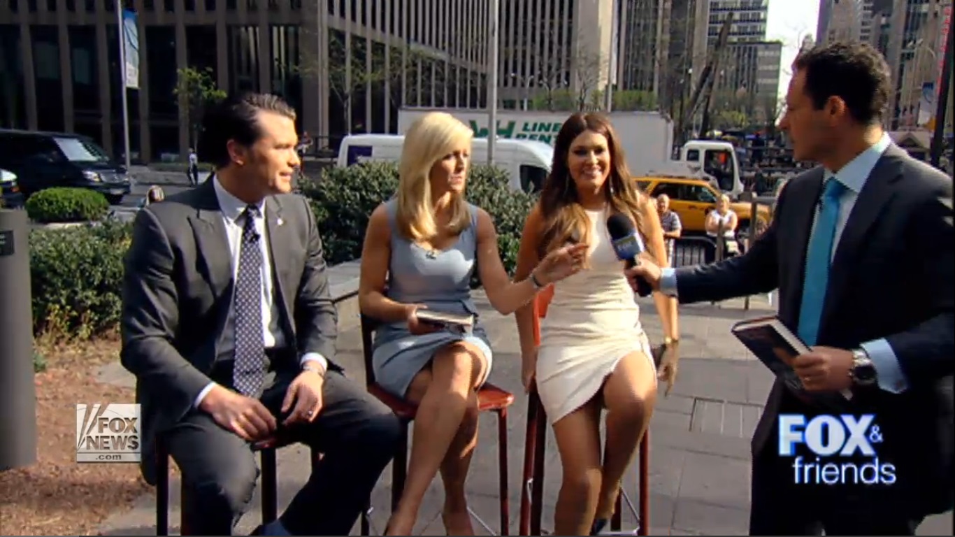 Friday: Ainsley Earhardt and Kimberly G. @ Fox and Friends caps/photos/pict...