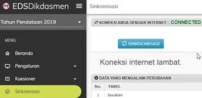 Solusi Koneksi Internet Lambat Pmp 2019 Saat Sinkronisasi Cara Mengatasinya Sinkronisasi Php Tujuwan Com