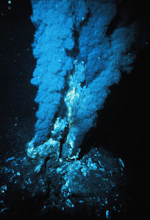 Black Smoker in Atlantic (public domain image. NOAA)