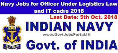 Indian Navy Jobs 2018