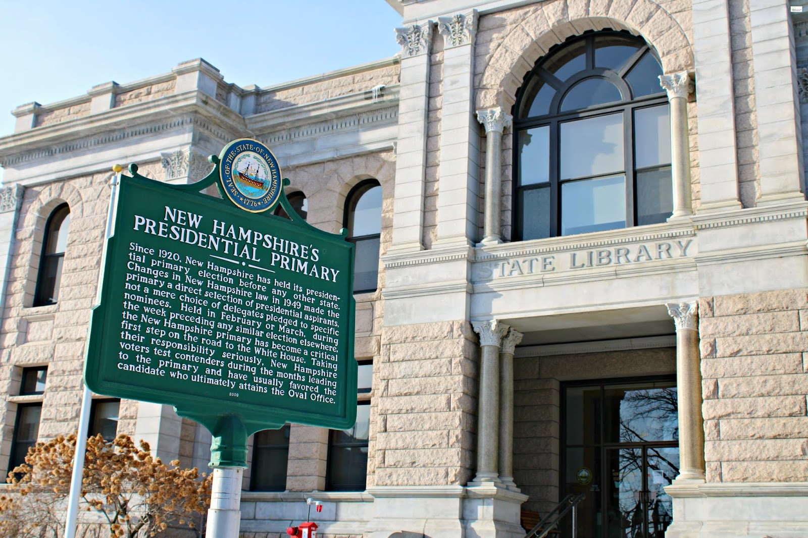 New Hampshire State Library // Concord, New Hampshire Caravan