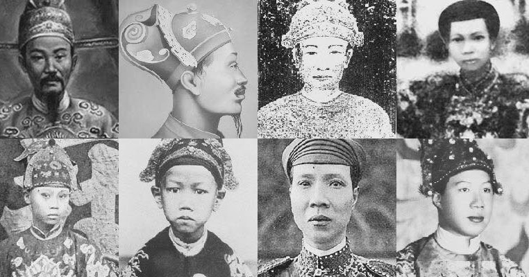 13 vị vua triều đại nhà Nguyễn