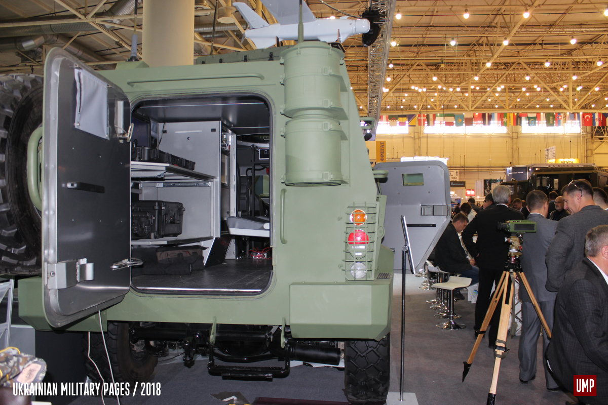 Машина артилерійської розвідки «БАРС-8АР»