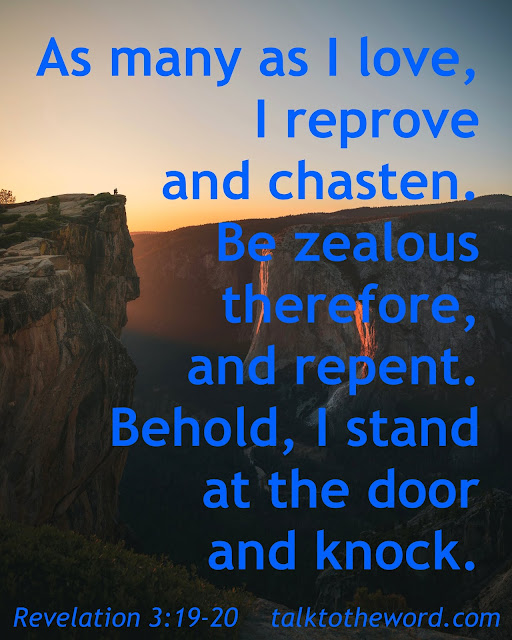 Revelation 3 19 20