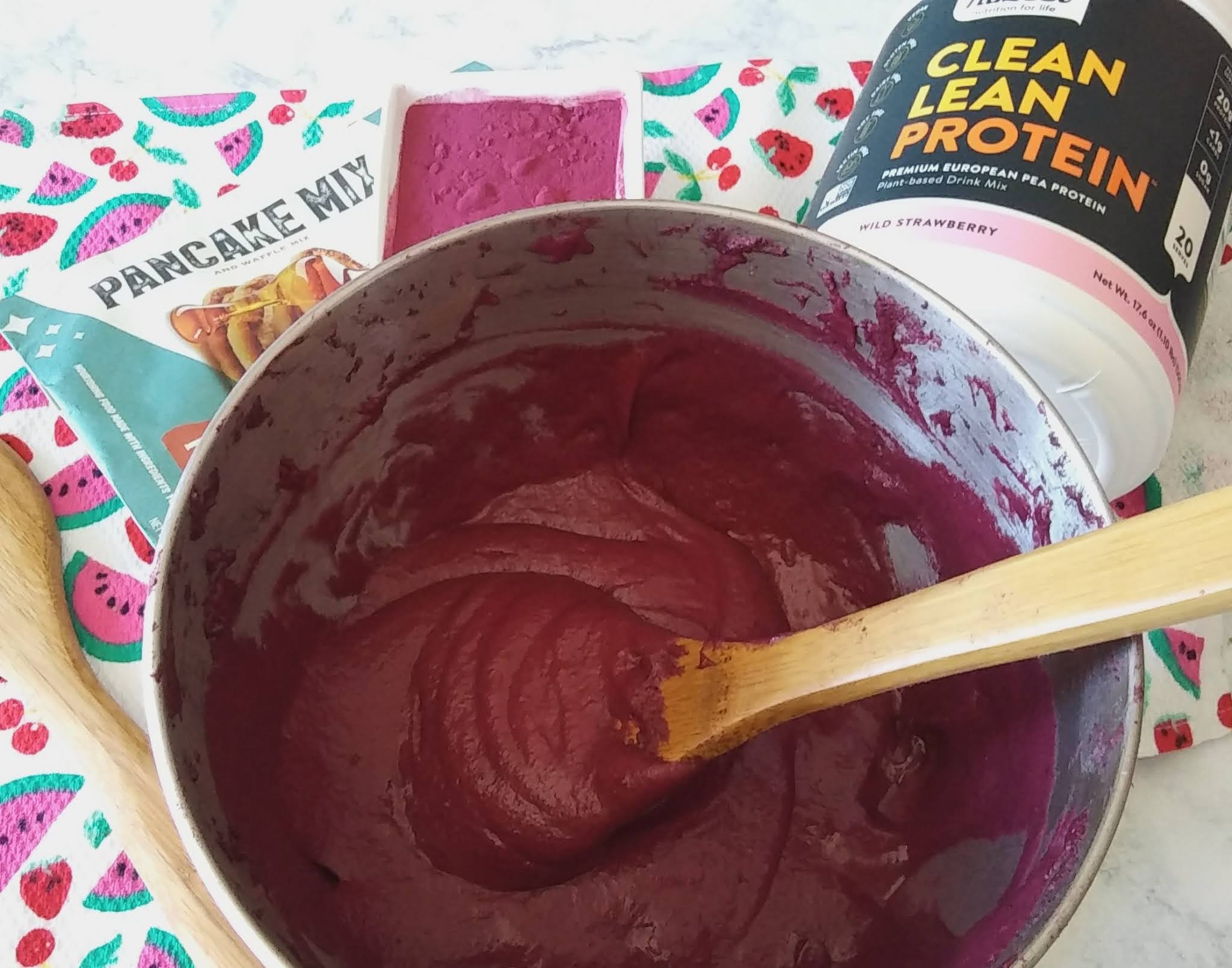 Berry Beet Pancakes are