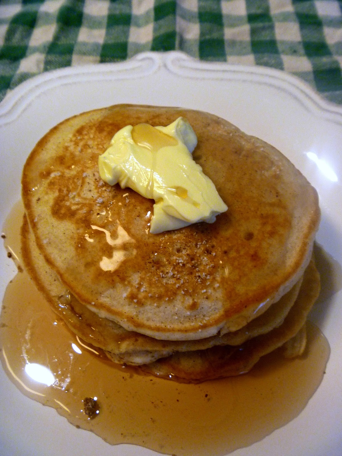 Slice of Southern Snickerdoodle Pancakes