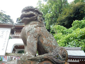 江島神社狛犬