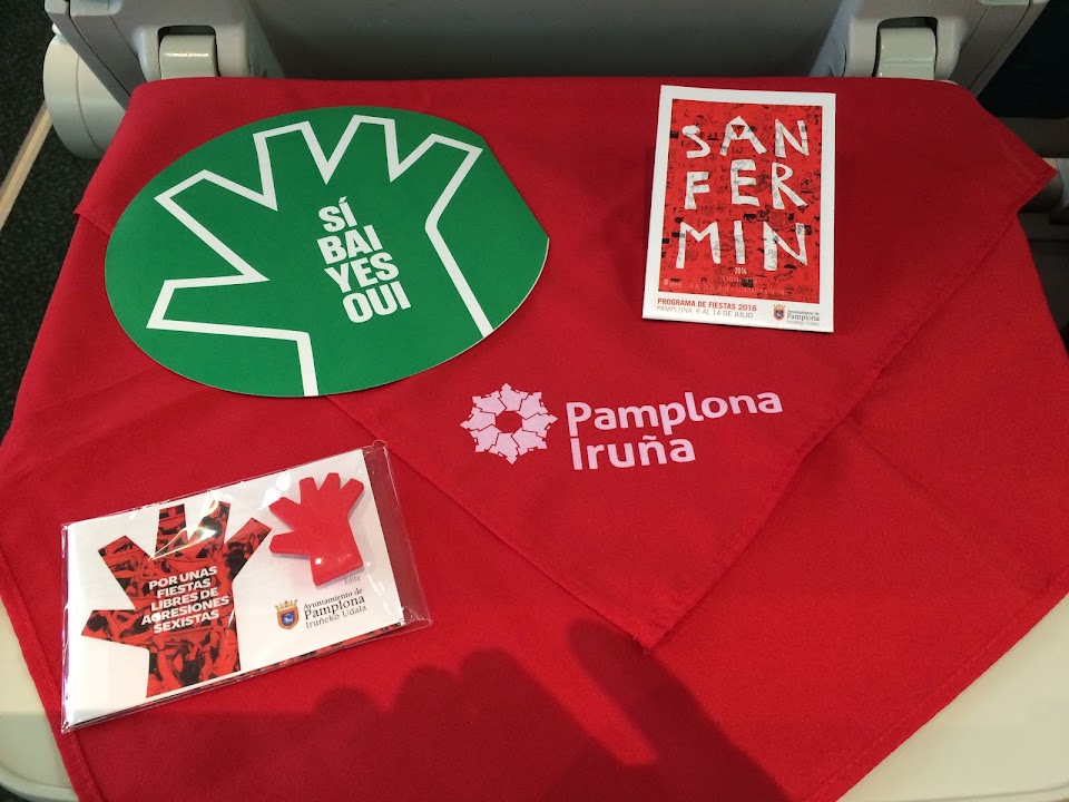 西班牙Pamplona奔牛節文宣