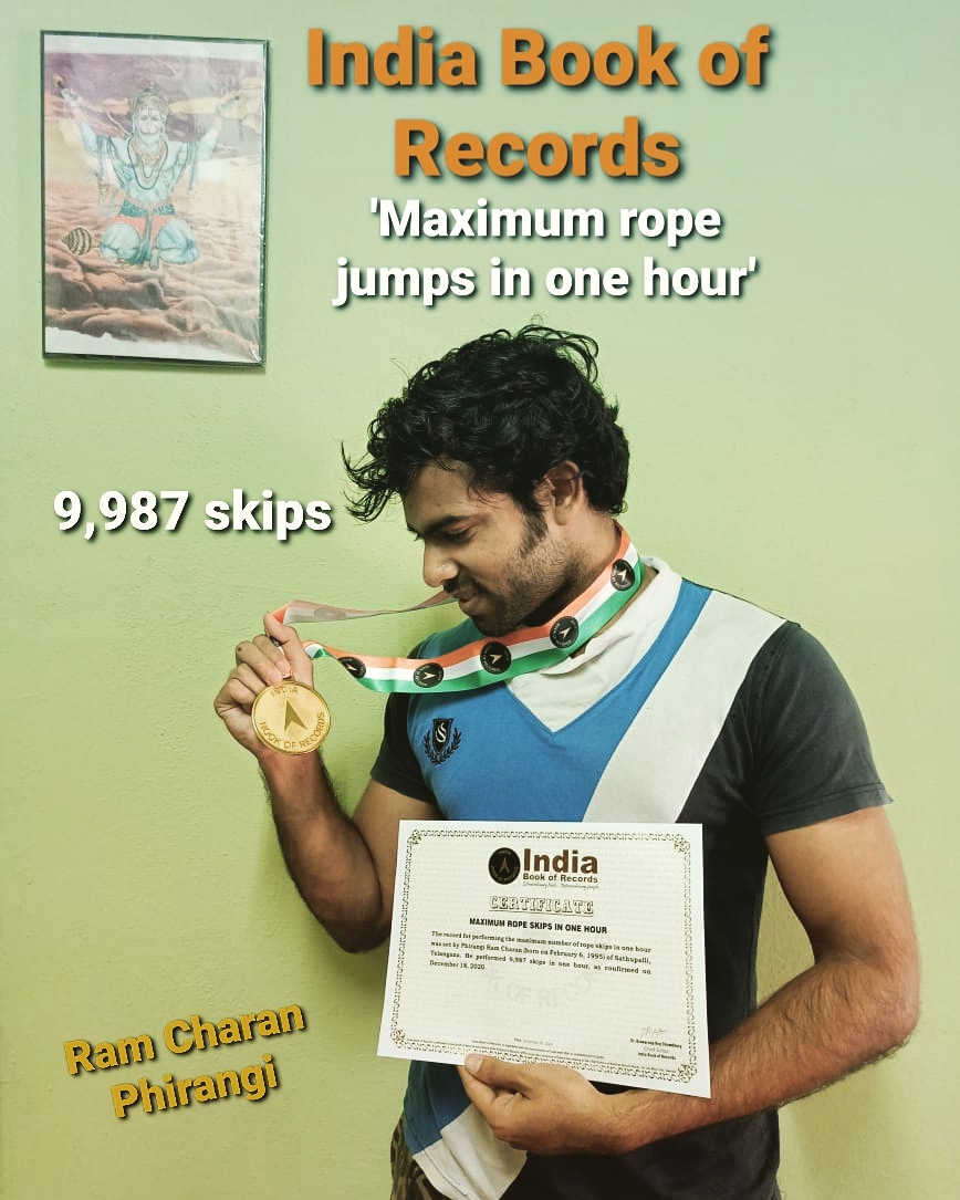 I am created to create India Book of Records
