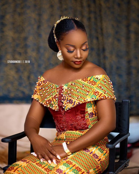 best kente styles for engagement