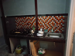 Mosaic dapur, the river bogor