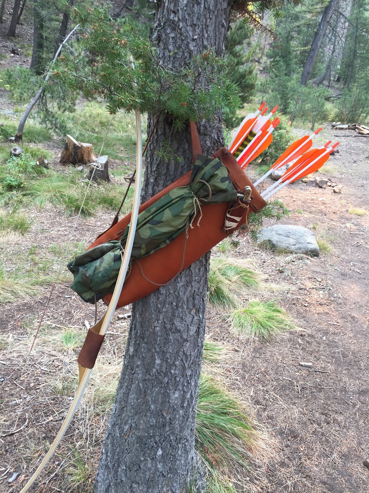 Traditional "Know How" Refinements to a Hunting Back Quiver